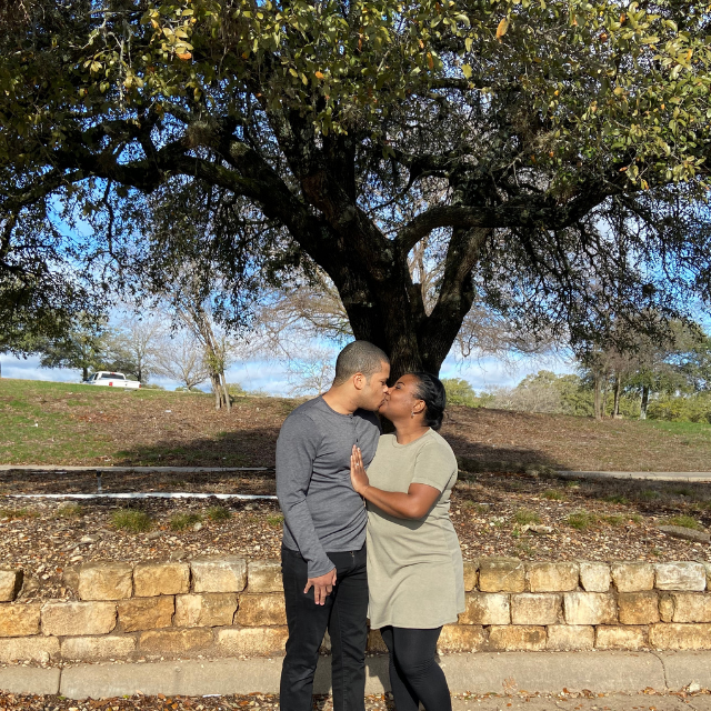 I said yes ! On January 1, 2021 Terry surprised me with the best question ever: "Will you marry me?"