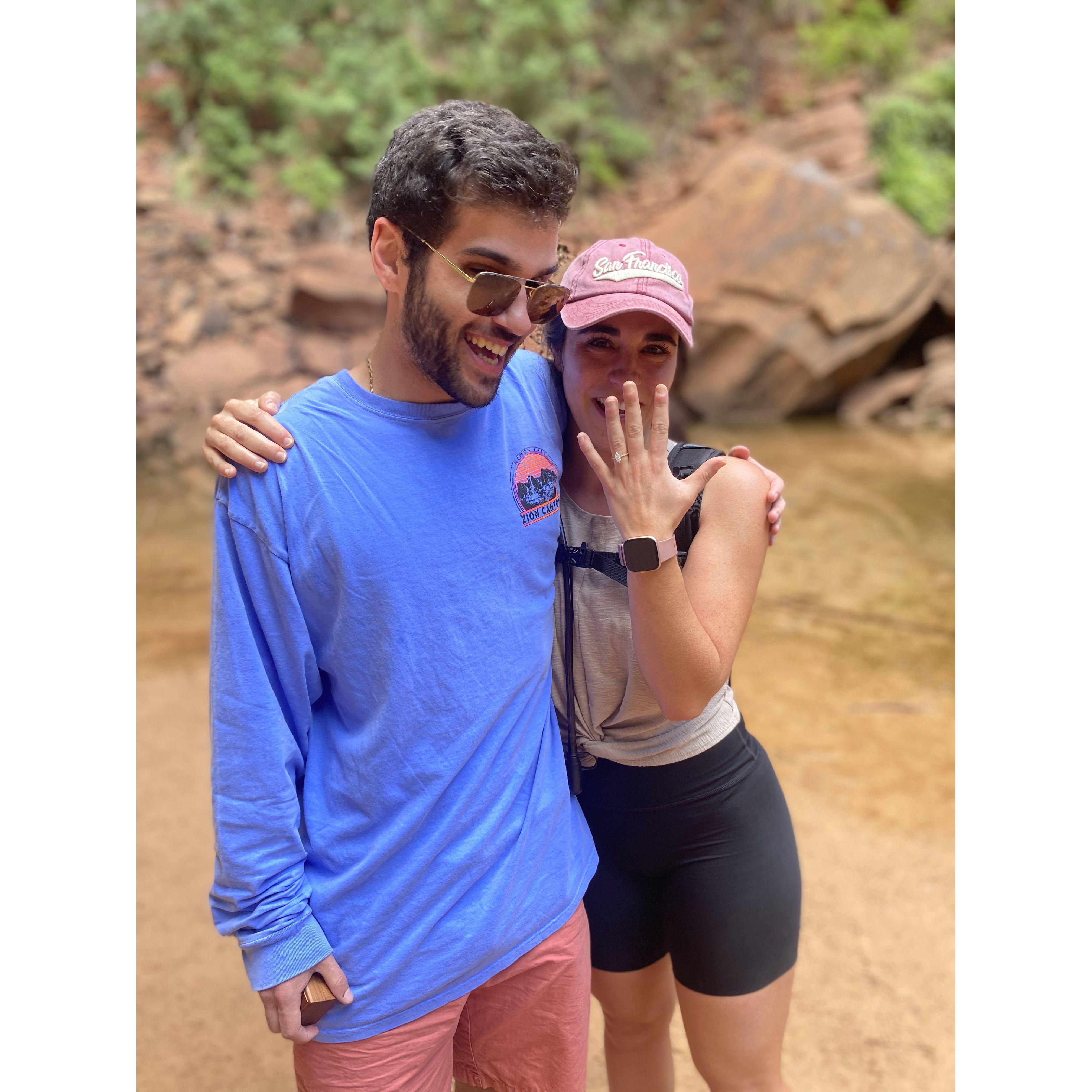 The day I said "yes" at the top of the Upper Emerald Pools trail at Zion National Park