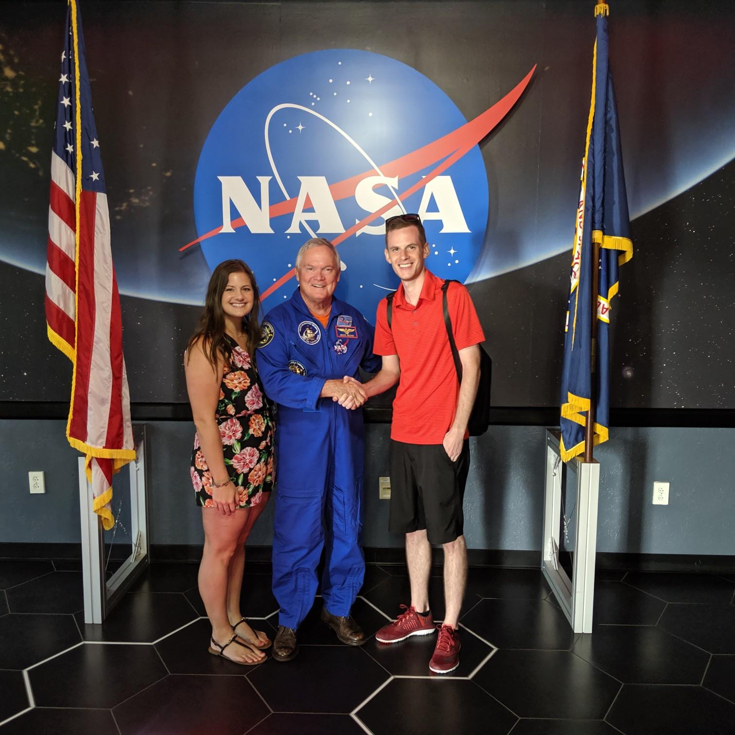 We got to meet a real astronaut!!