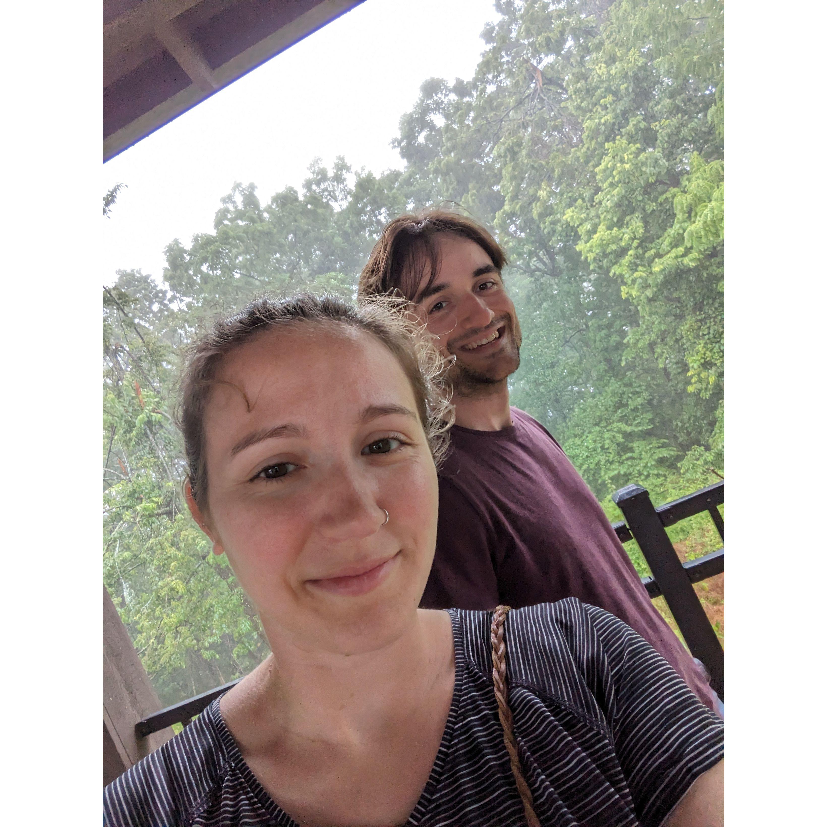 Rained out in Shenandoah National Park, VA