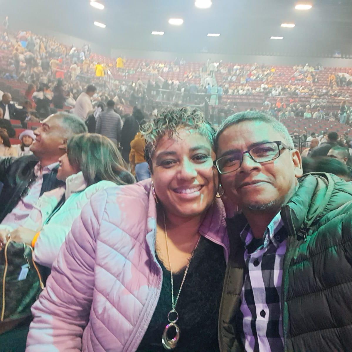 We attended a Israel Houghton concert together