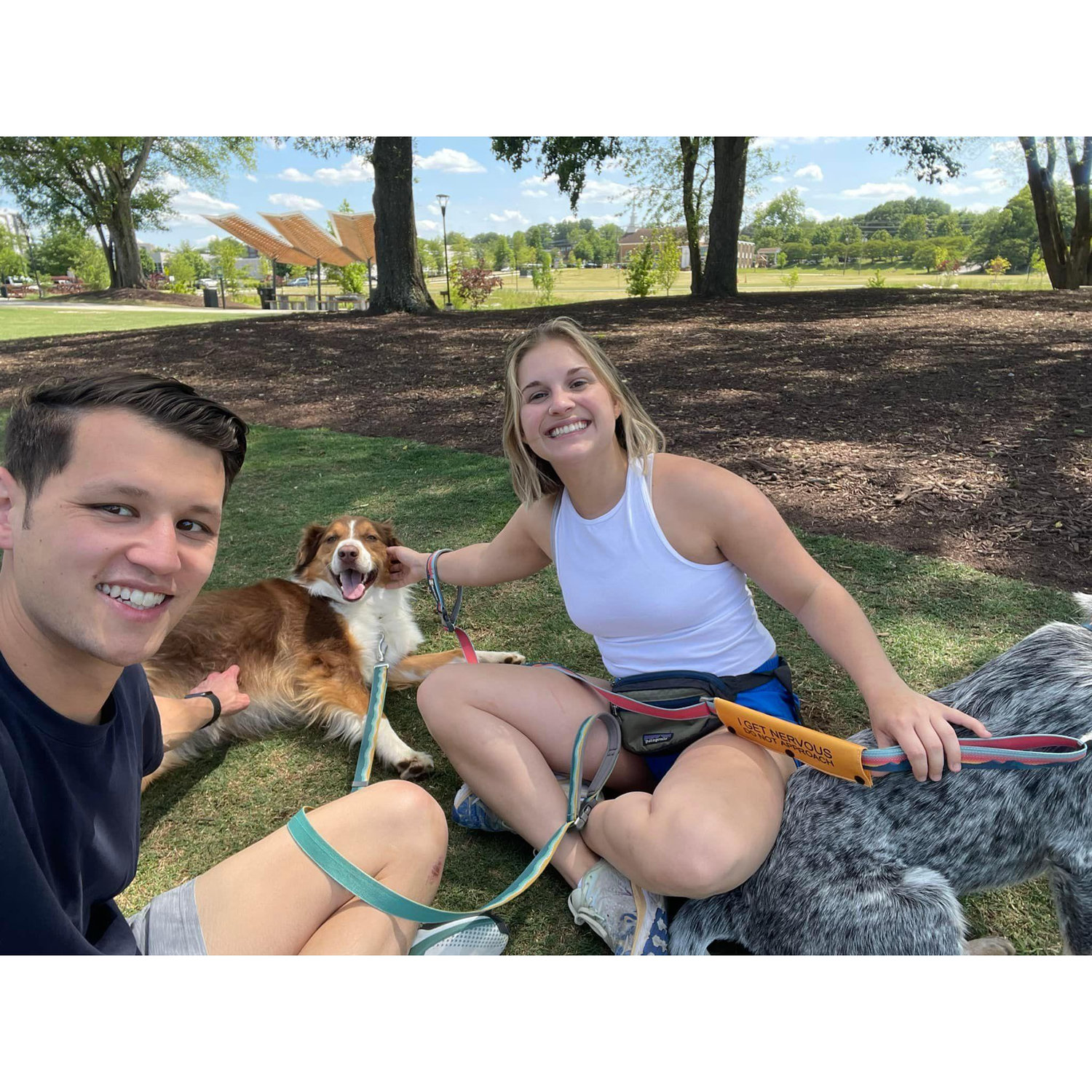 Family photo fail at our favorite Greenville park!