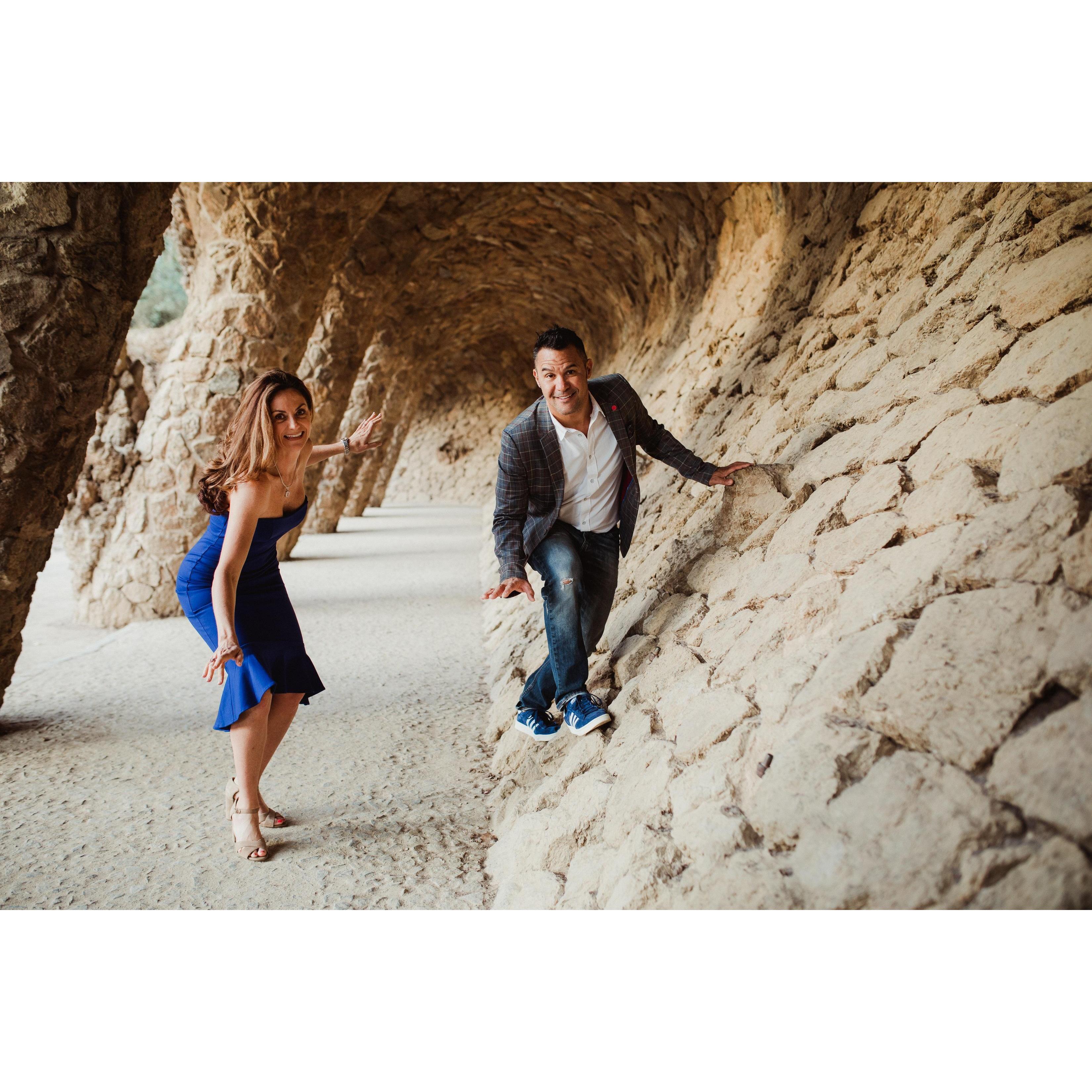 Surfing into marriage.  One silly pic at a time