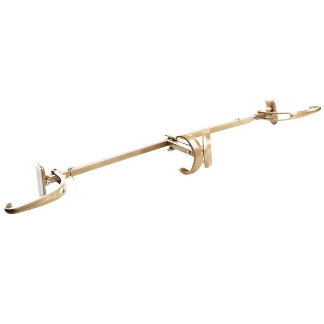 VILLAGE LIGHTING COMPANY [Front Door Garland Hanger] - Adjustable to Different Door Widths | Heavy-Duty Cast Iron | Decorative Christmas Decor | No Nails, Screws, or Damage