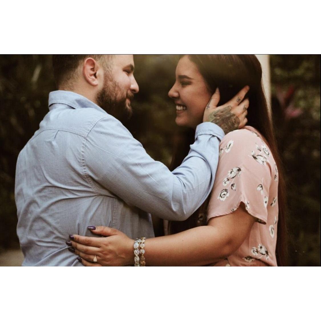 We were just so giddy, we couldn't stop smiling at each other.
