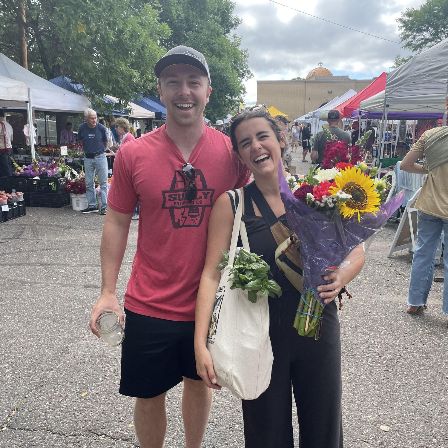 a constant in our relationship: farmers market