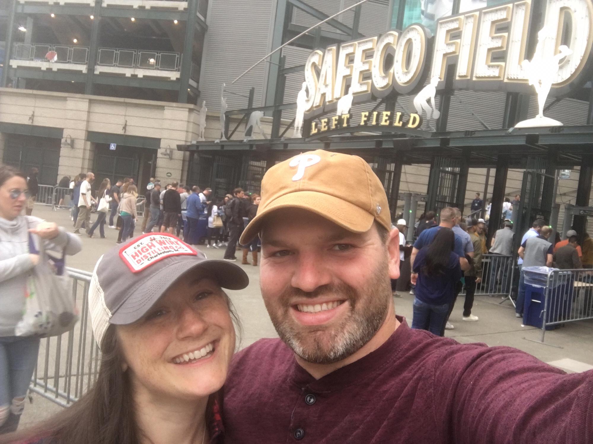 First Seattle Mainers game at Safeco Field