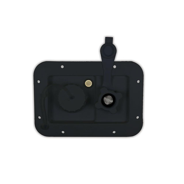 JR Products (497-AB-3P-A) Black City/Gravity Water Hatch