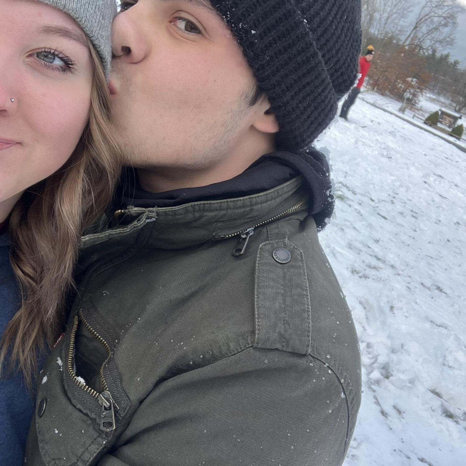 We went snowboarding!