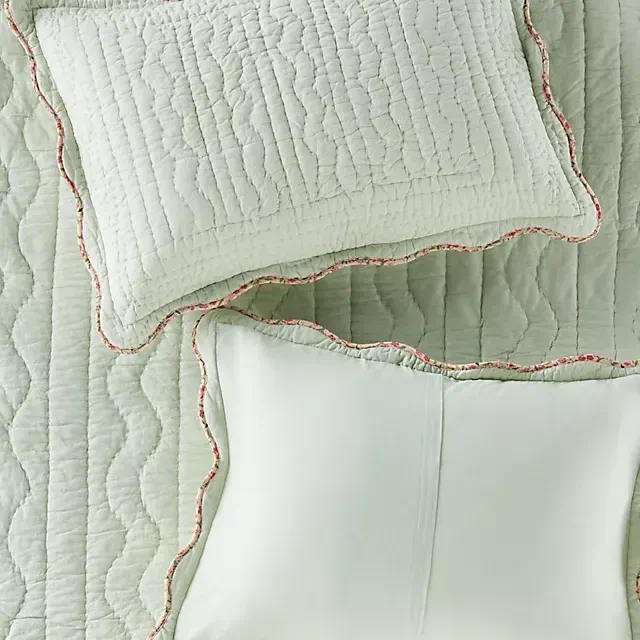Iluka 100% Cotton Gauze Shams, Set of 2