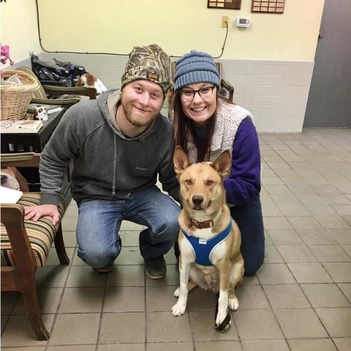 The day we adopted Toby!