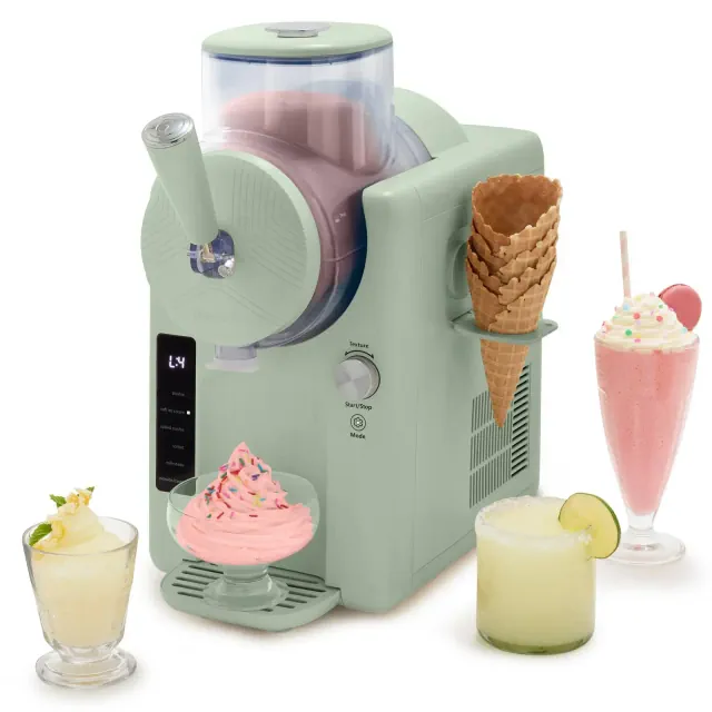 GreenPan Frost Ice Cream and Frozen Drink Maker Pistachio