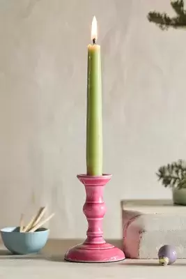 Enamel Color Candle Holder