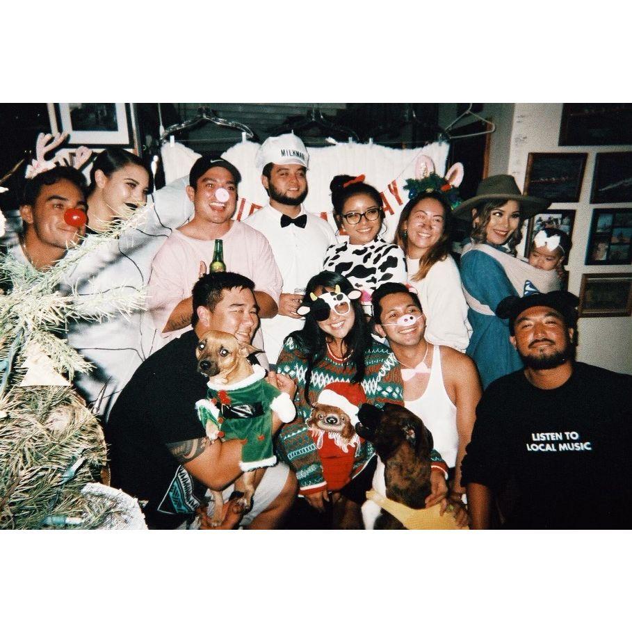 We used to have these annual Christmas parties and make everyone dress up - HeineKam Xmas Party 2020