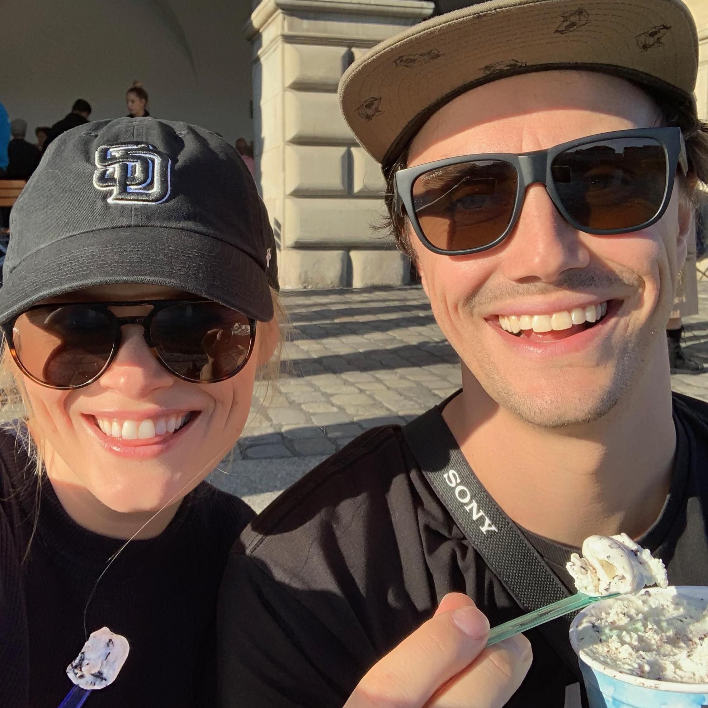 More gelato loving in Lucerne, Switzerland // October 2019
