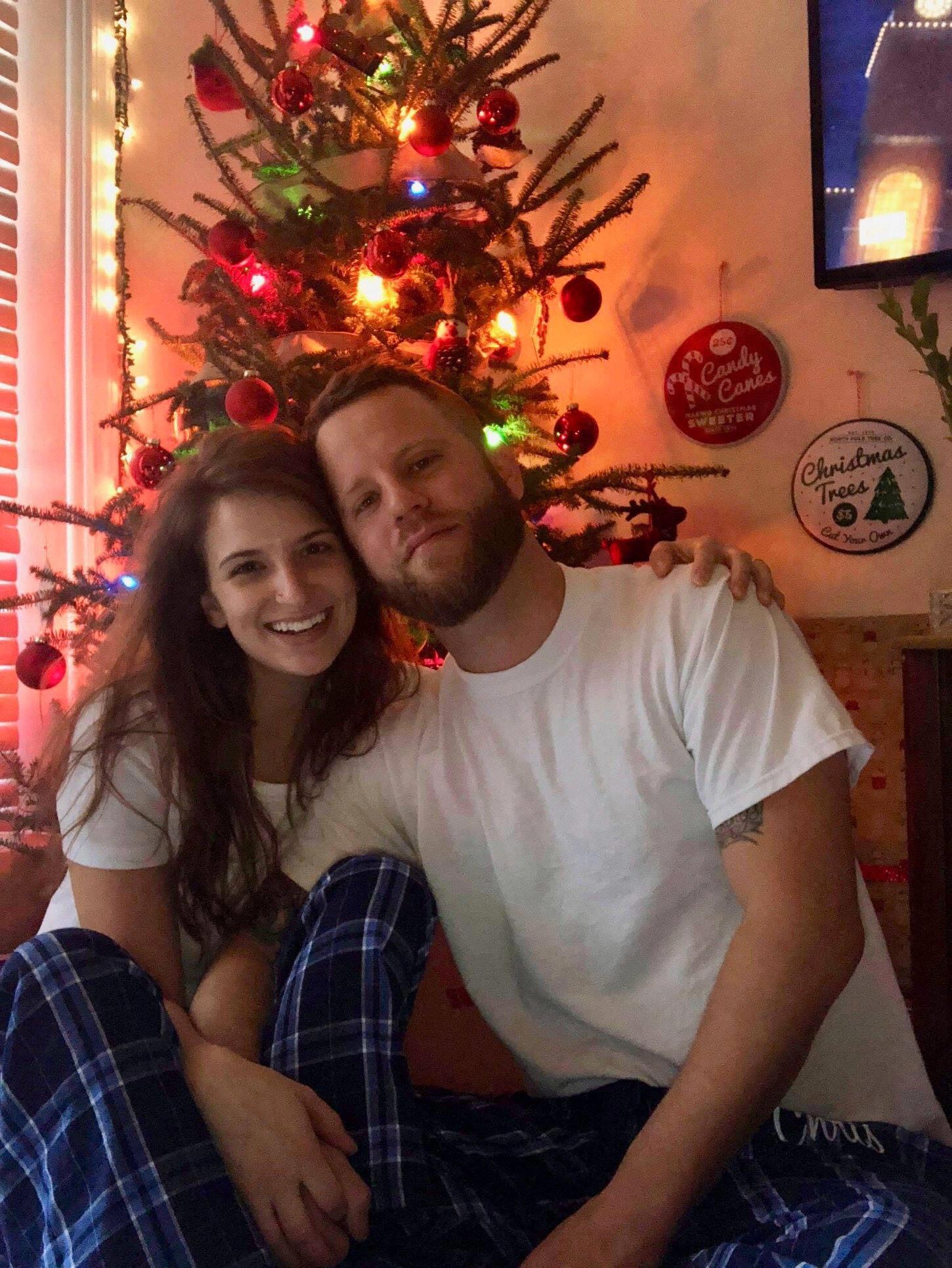 One of our Christmas mornings together.
