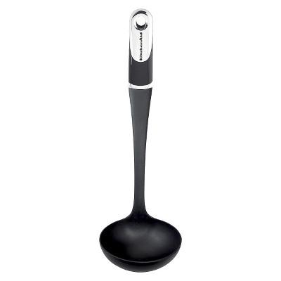 KitchenAid® Ladle-Nylon and Stainless Steel Black