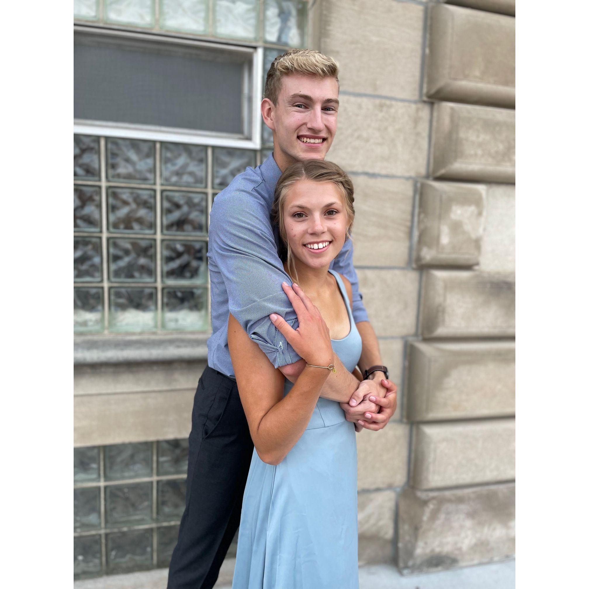 Celebrating Kaleb and Morgan's wedding