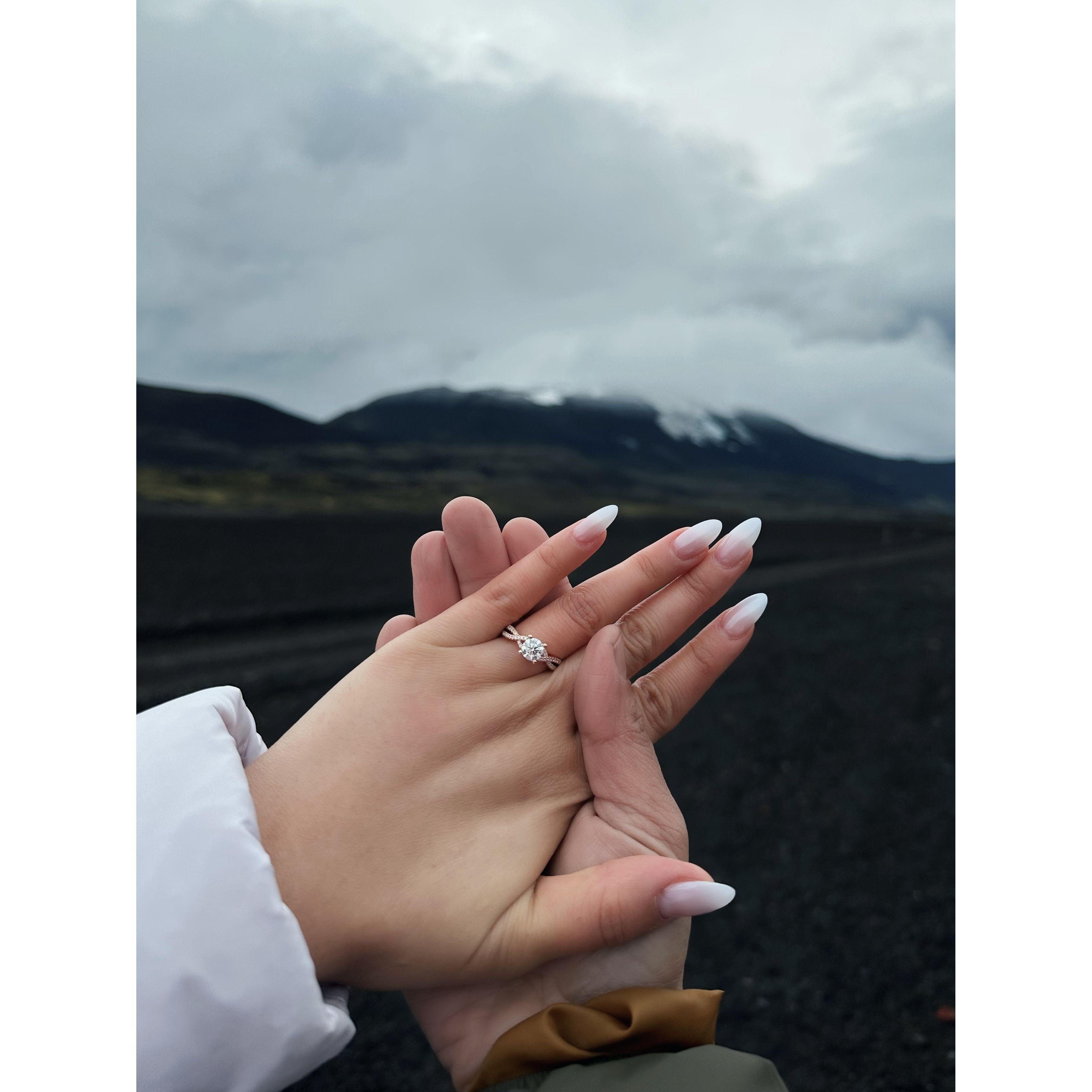 In Iceland where I said 'YES"