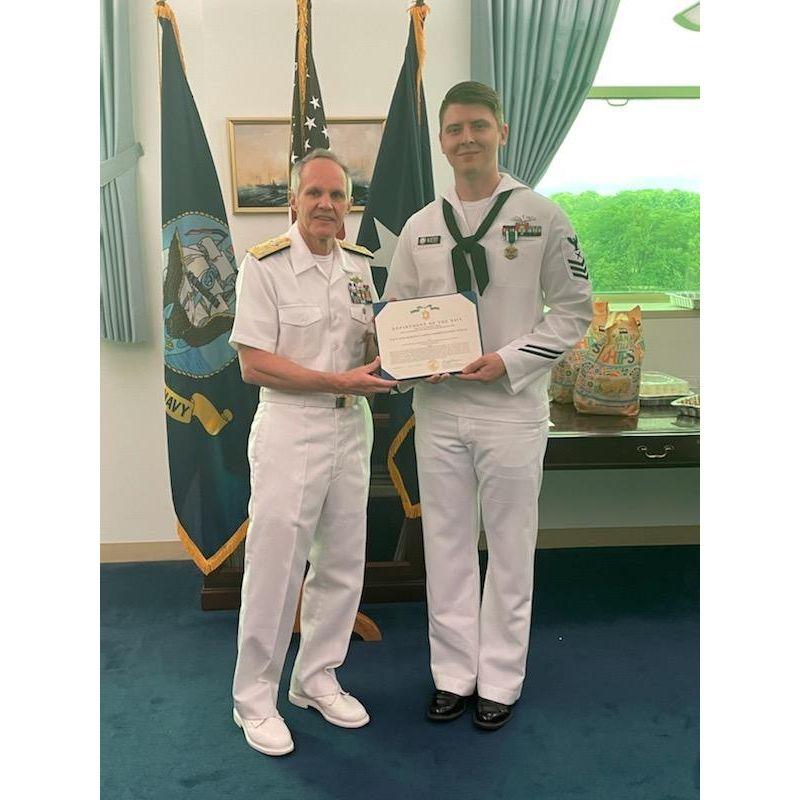 The one when Patrick got out of the Navy!