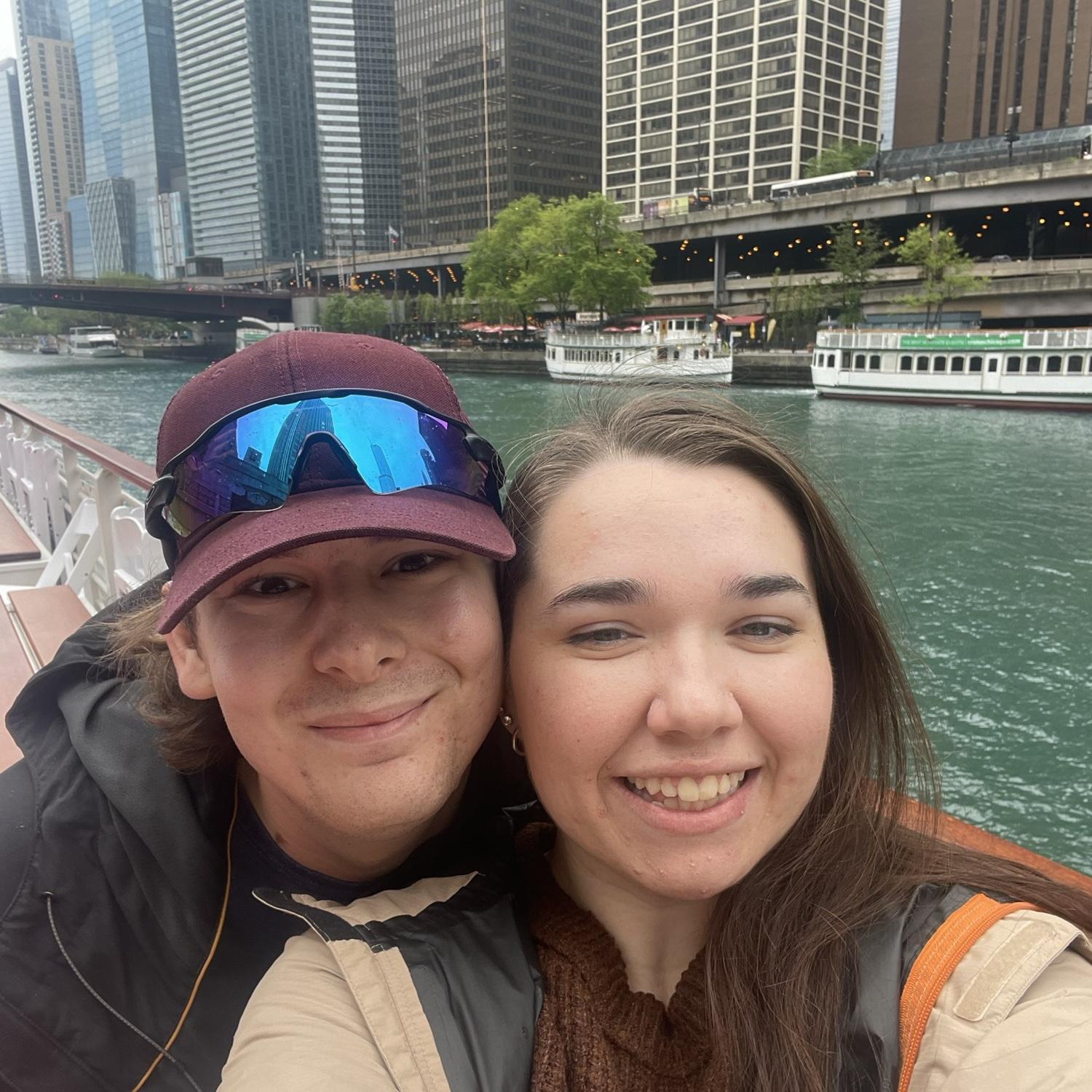 Boat tour of Chicago!