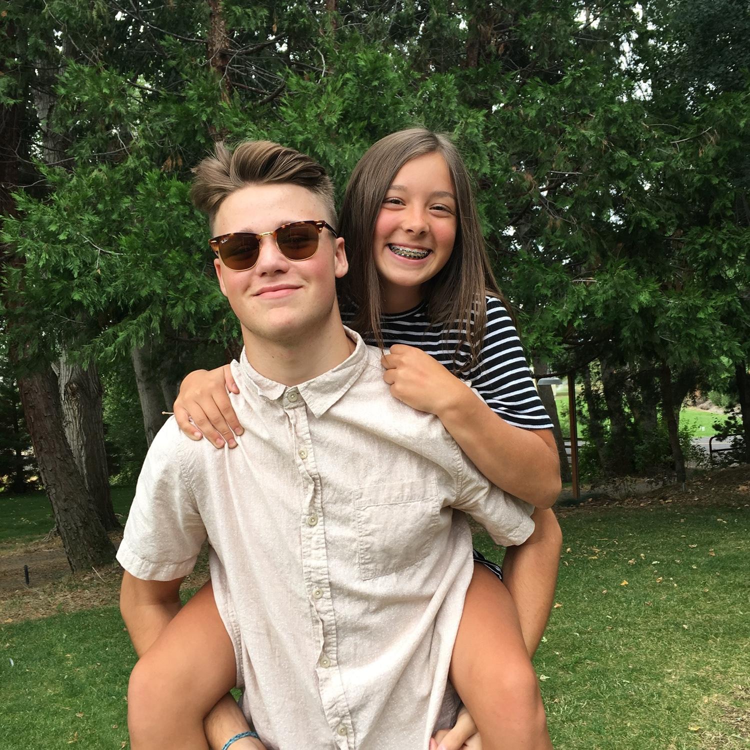 One of our first pictures together - 2017