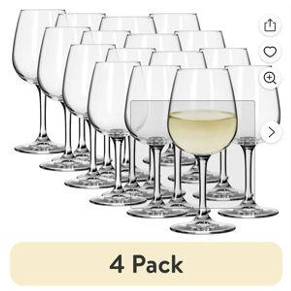 (4 pack) Mainstays Alto 12.75 oz Wine Glass
