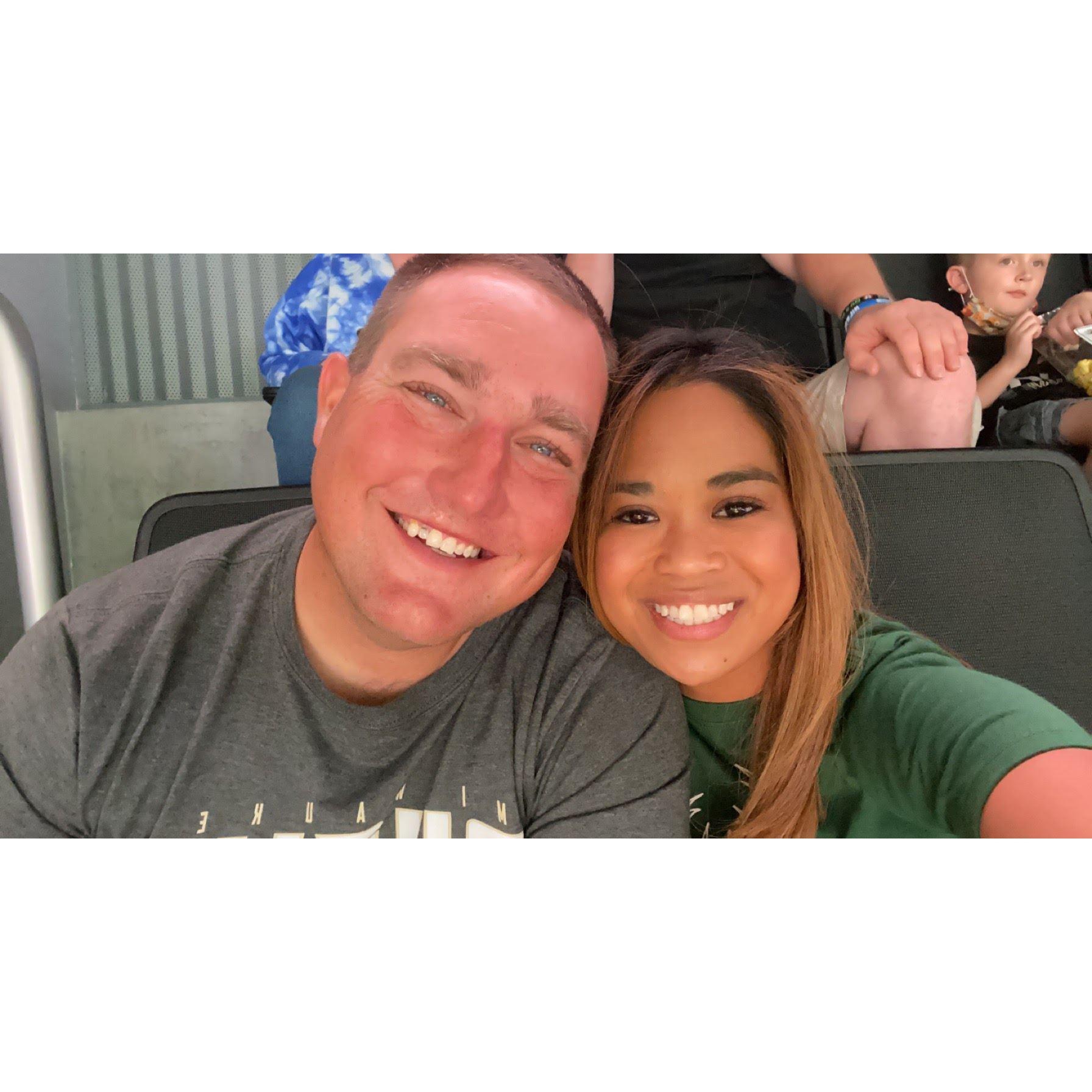 Our first of many dates