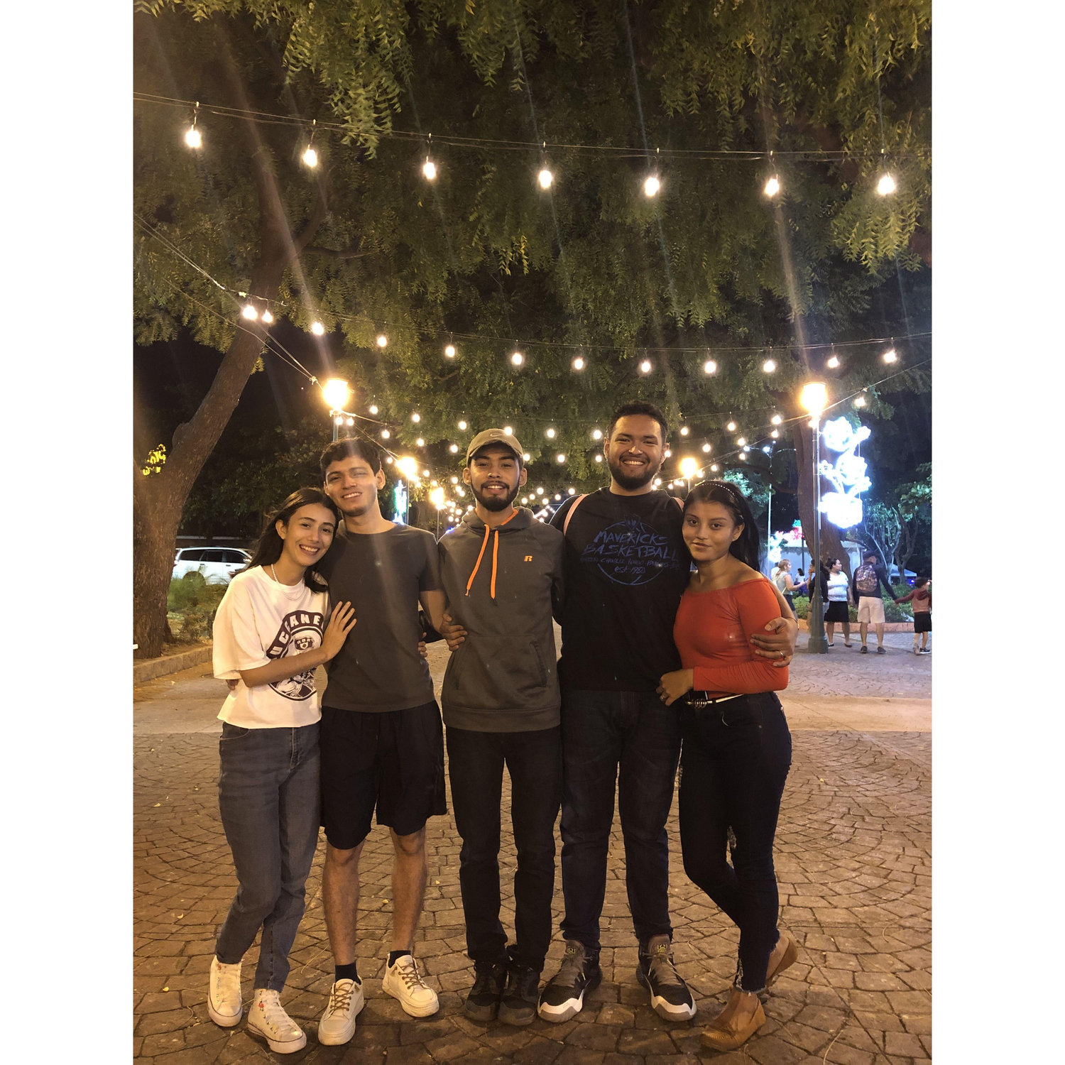 Picture with friends in Nicaragua