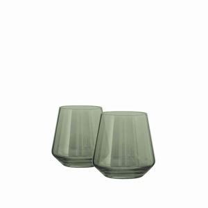 Vaso Isa verde 420ml setx2 - Ambiente Gourmet