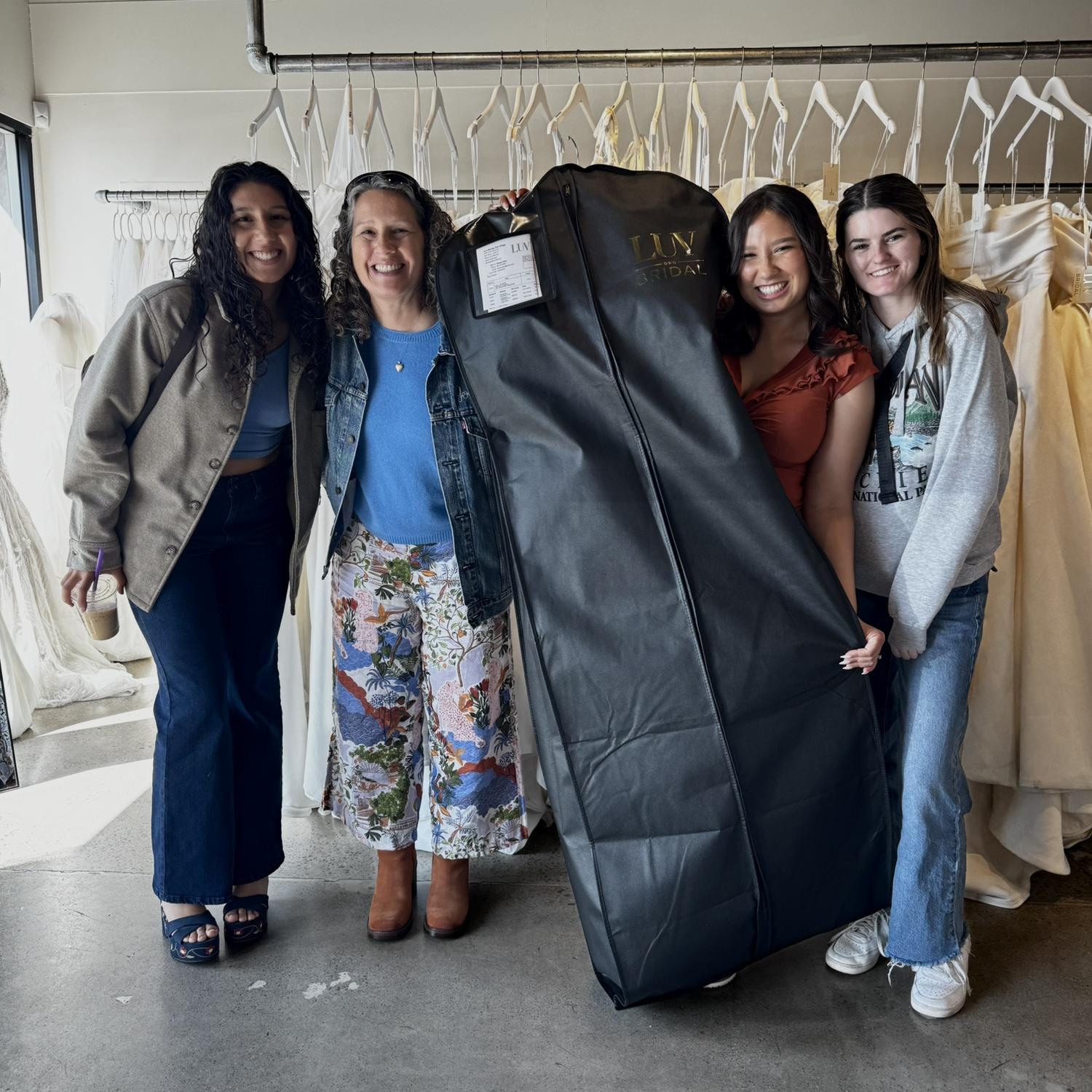 Wedding Dress Pick-up!