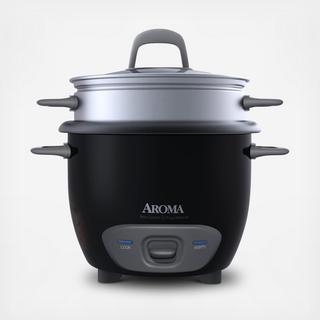 Small Pot Style Rice Cooker with Steam Tray