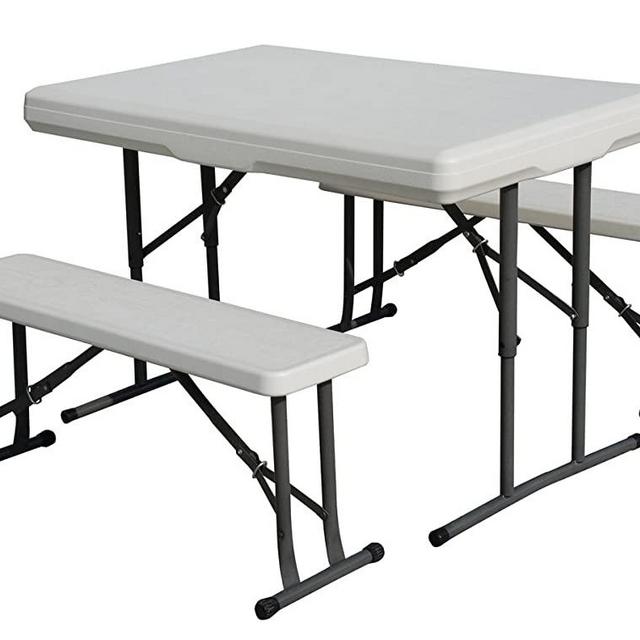 Stansport Heavy Duty Picnic Table and Bench Set