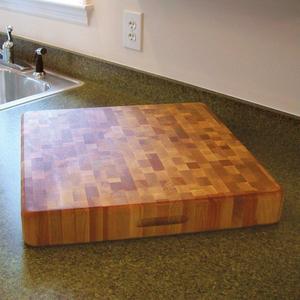 Finger Grooved Super Slab Chopping Block