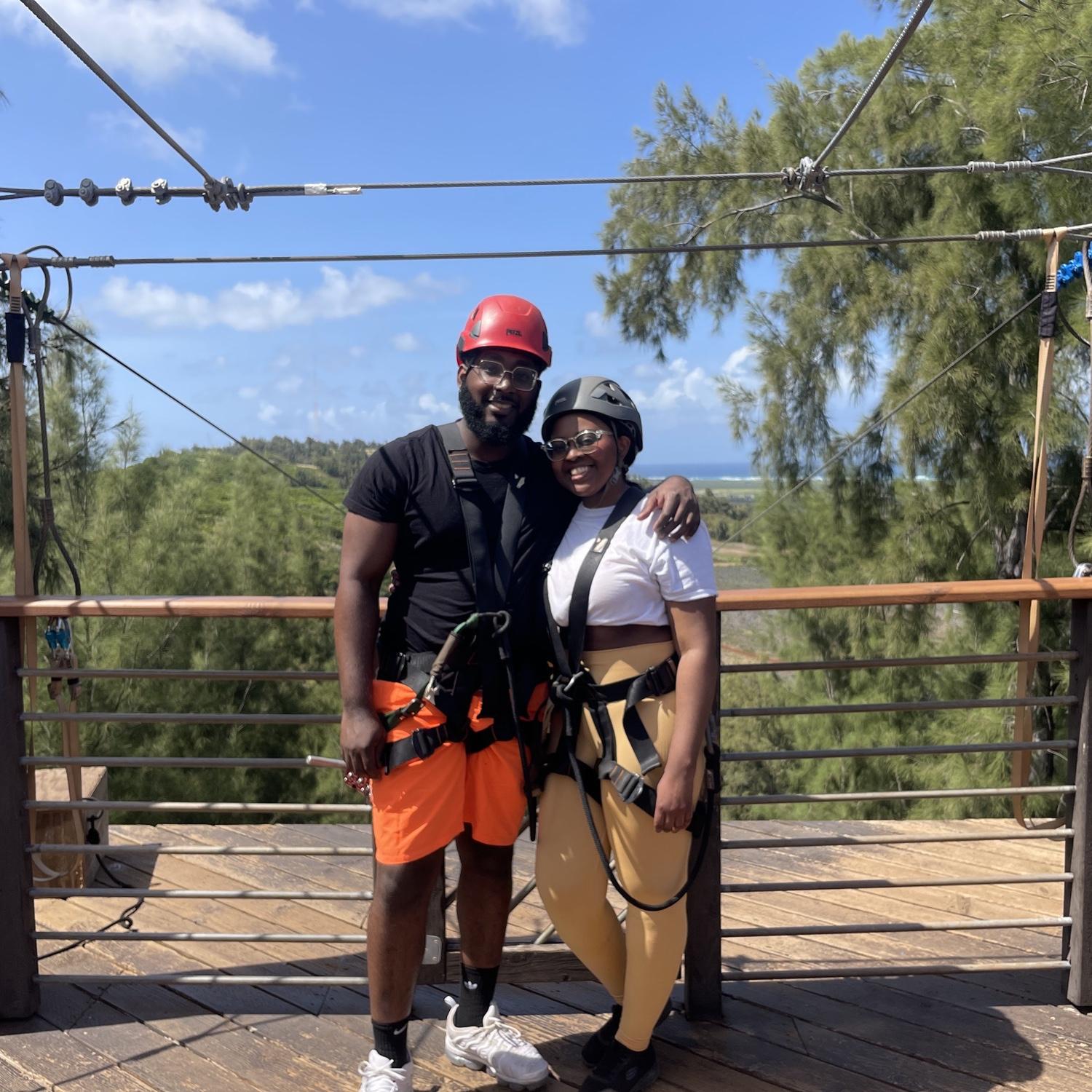 Ziplining in Hawaii
