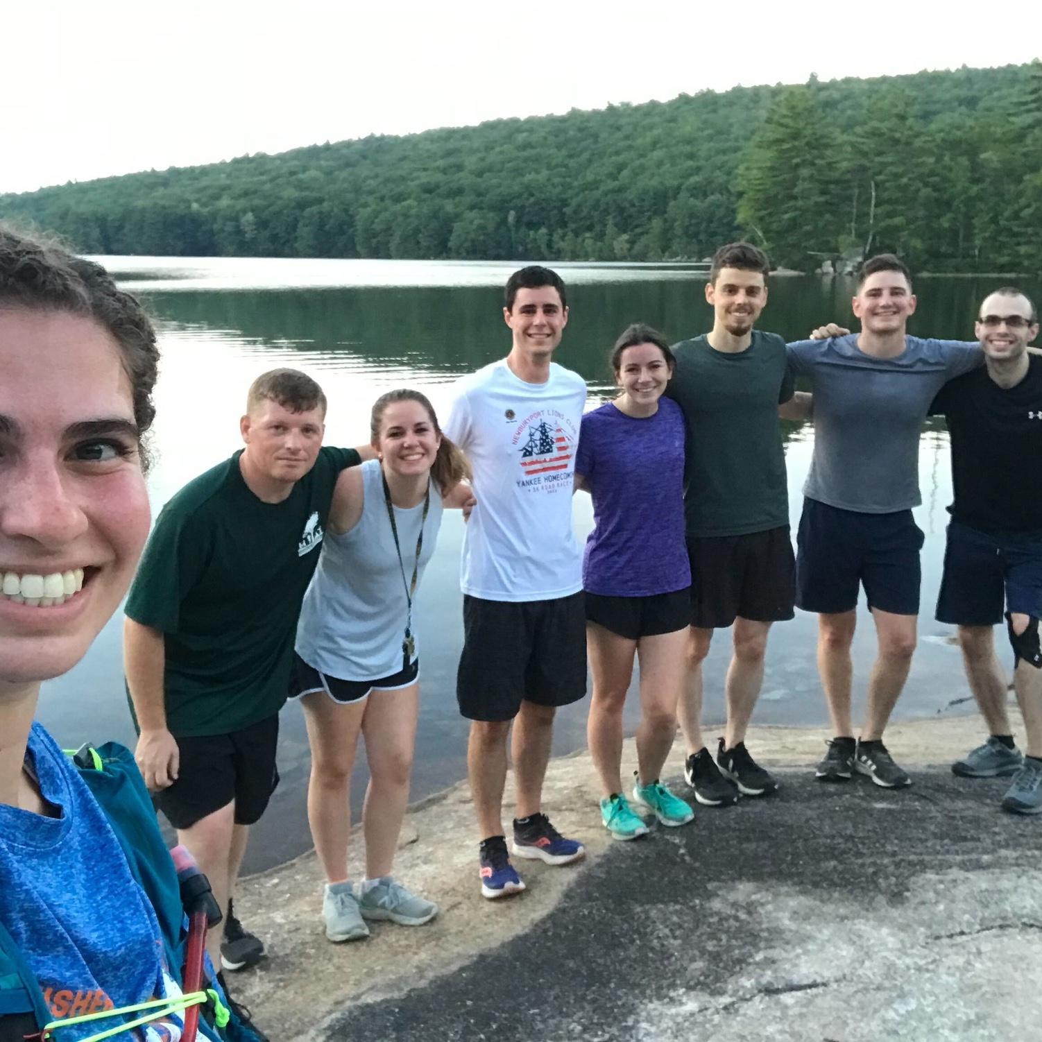 The Lectio running group where we got to know each other