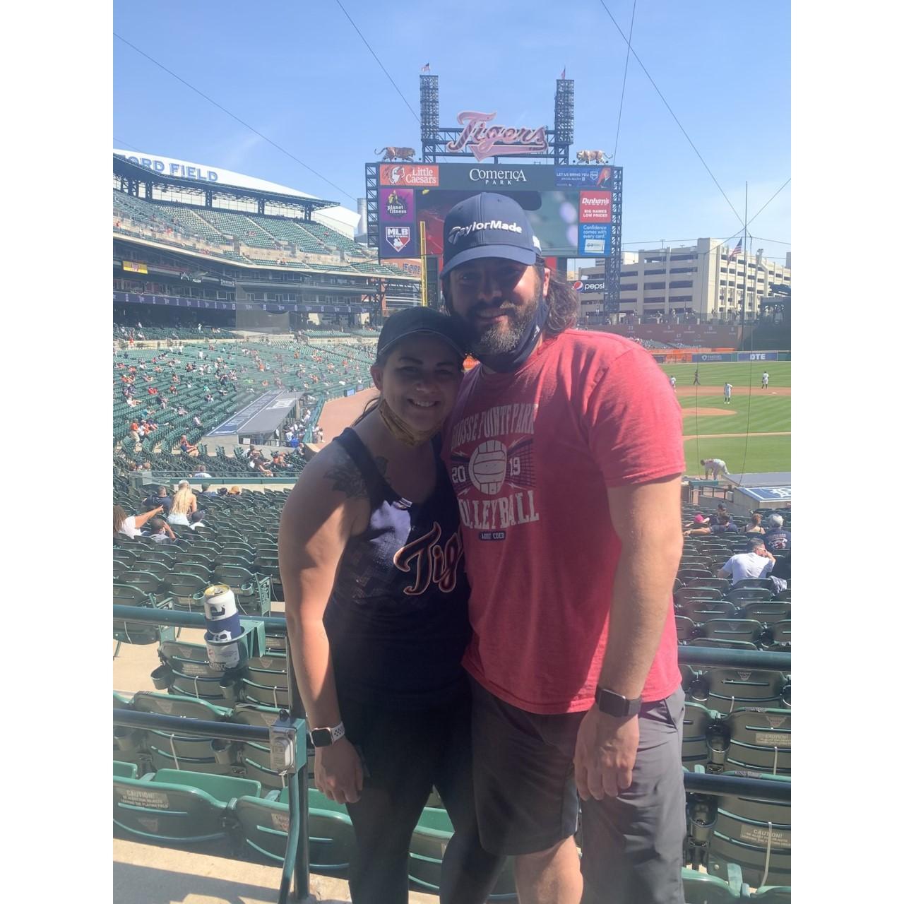 First Detroit Tigers Game of the season - April 2021