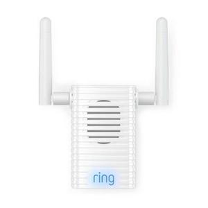 Ring - Chime Pro Wi-Fi Extender and Indoor Chime for Ring Devices - White (88PR000FC000)
