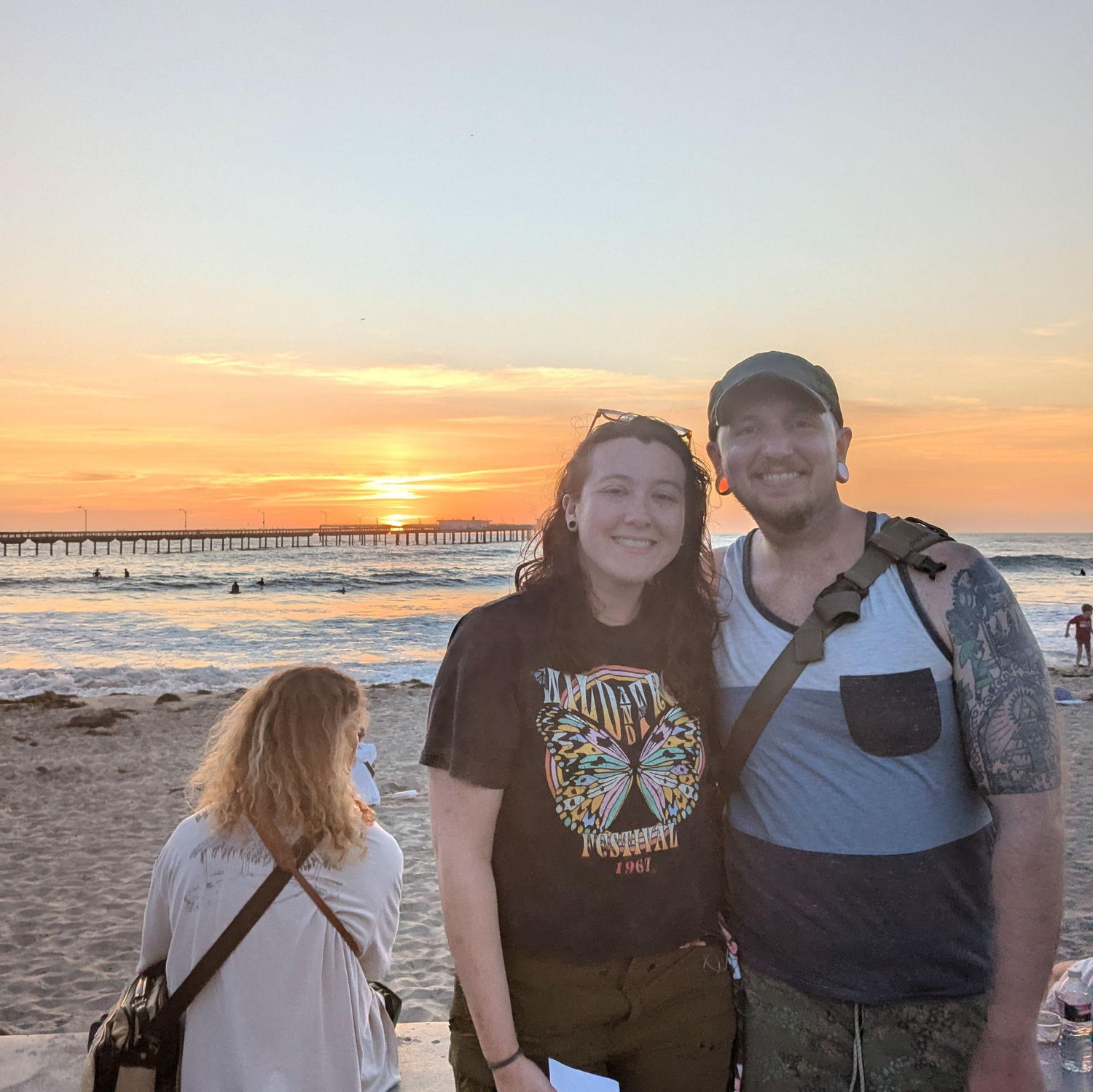 From one of our many vacations to CA - we love a good sunset!