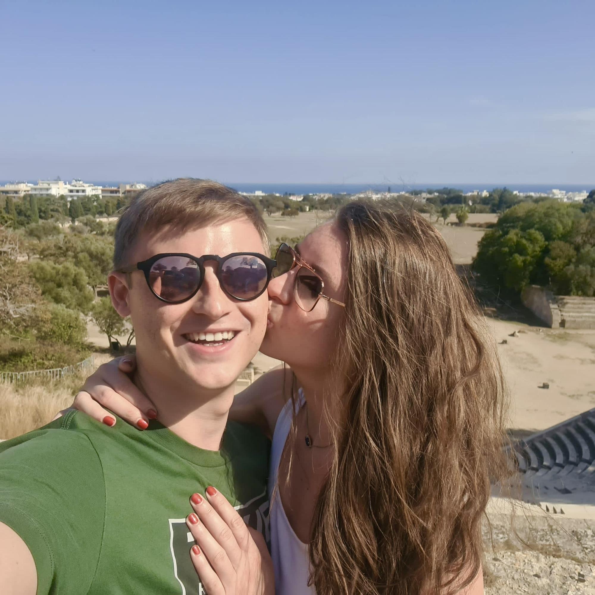 Trip to Greece with Ryan's family