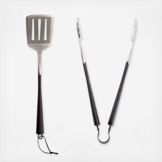 2-Piece Carbon BBQ Grill Set