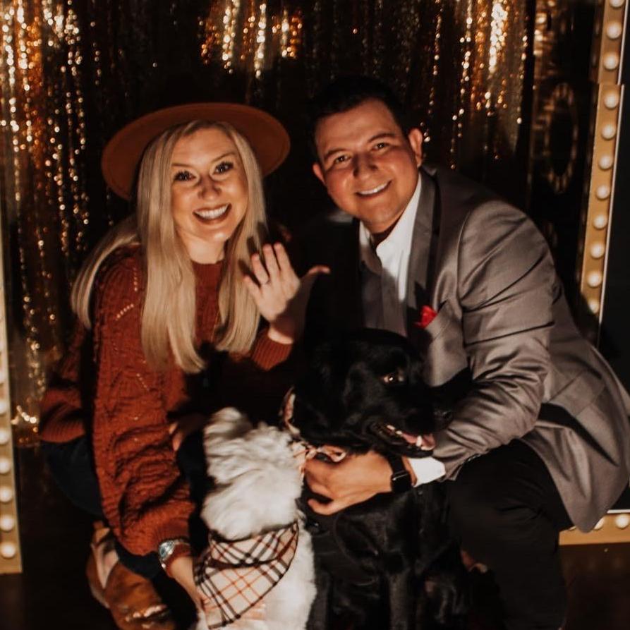 Engaged on Thanksgiving Day, 2020!!
