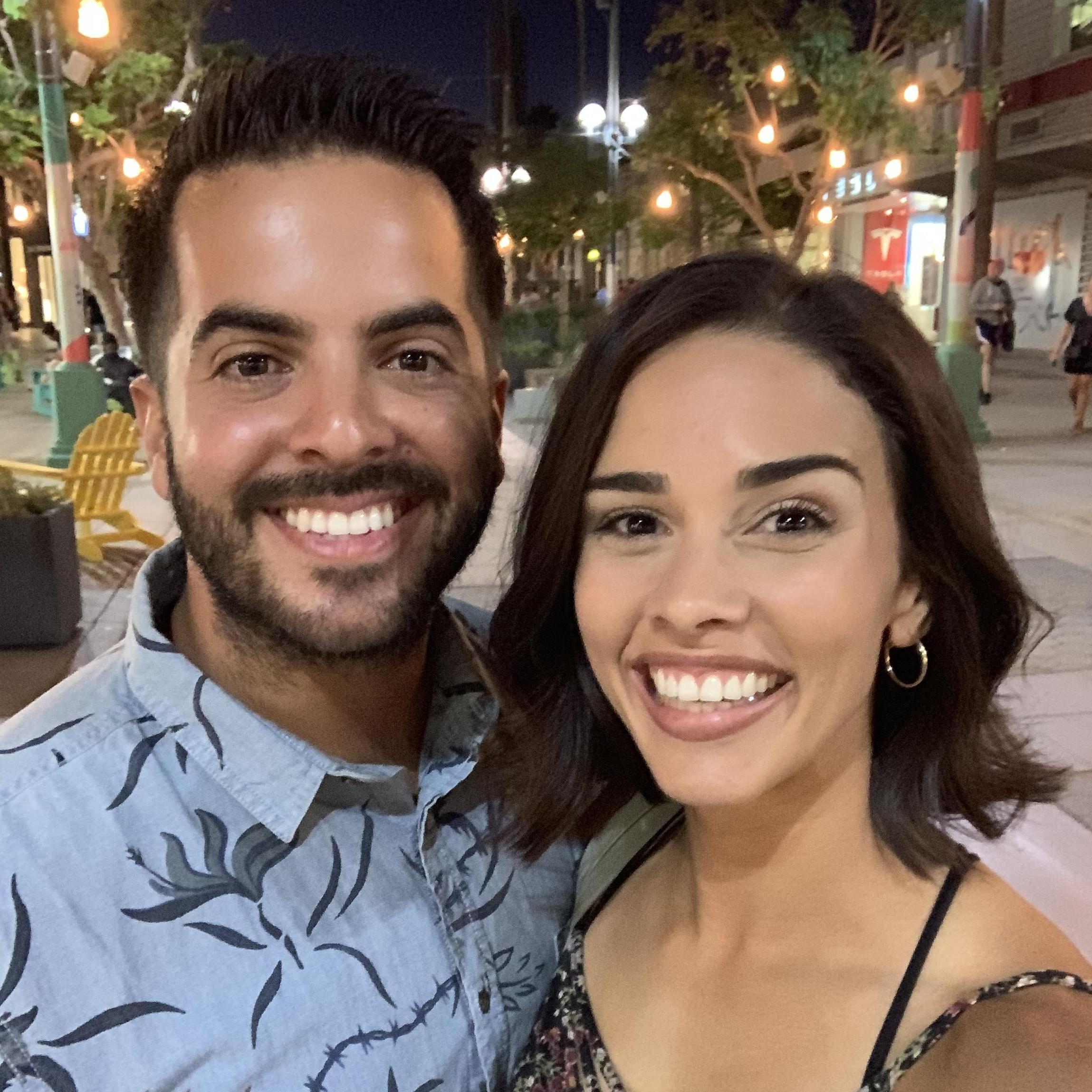 Our first adult date in Santa Monica September 9, 2019