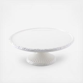 Italian Countryside Footed Cake Plate