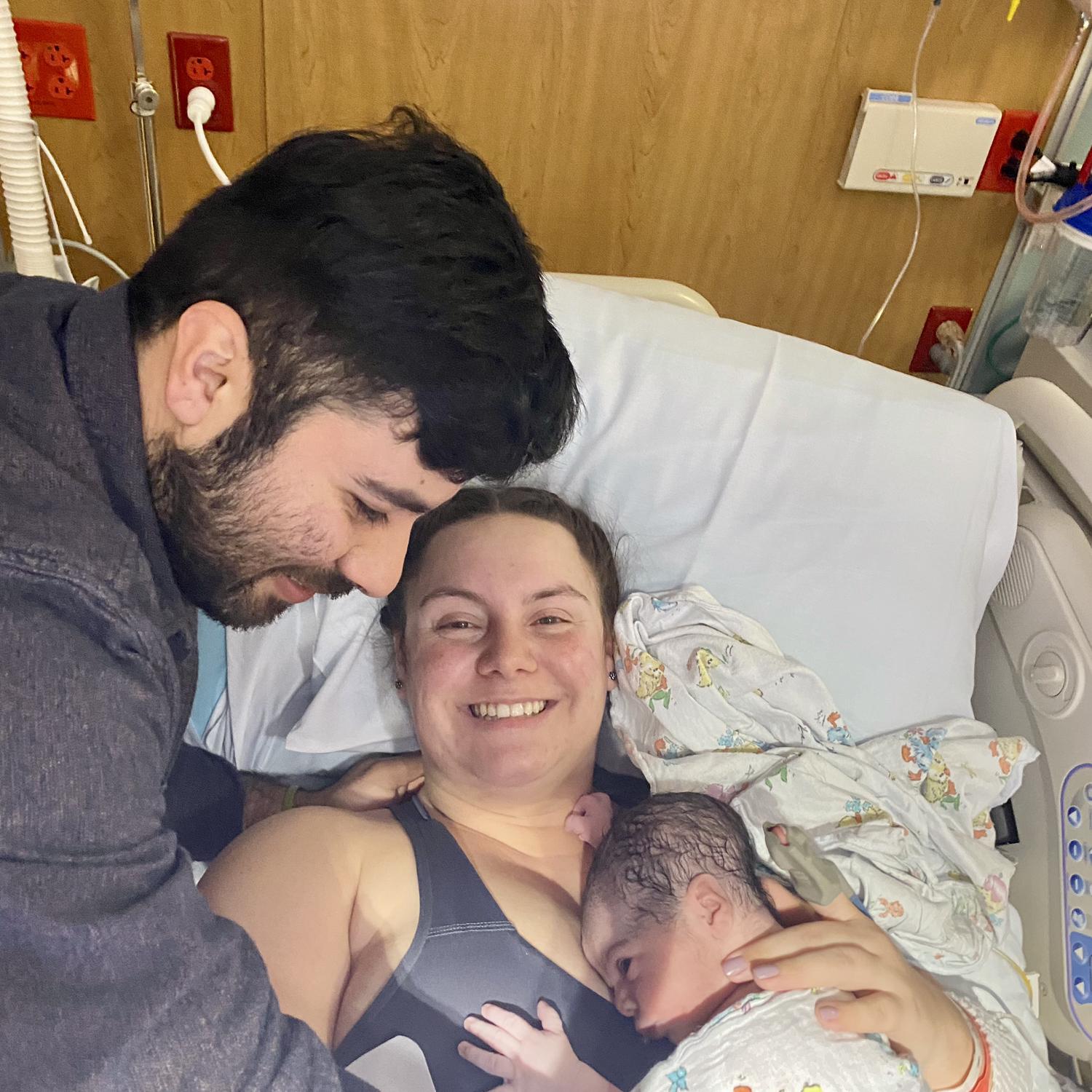 Best Day of our lives. Lucia Rose Amezola made us an official family on Feb 3, 2023