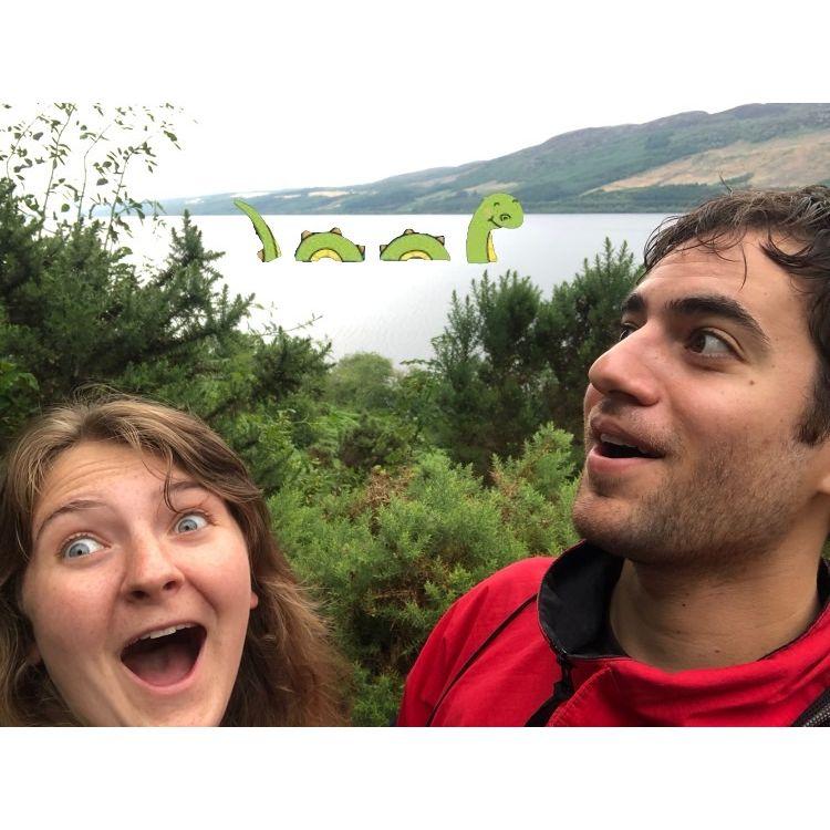 Spotted the Loch Ness Monster!