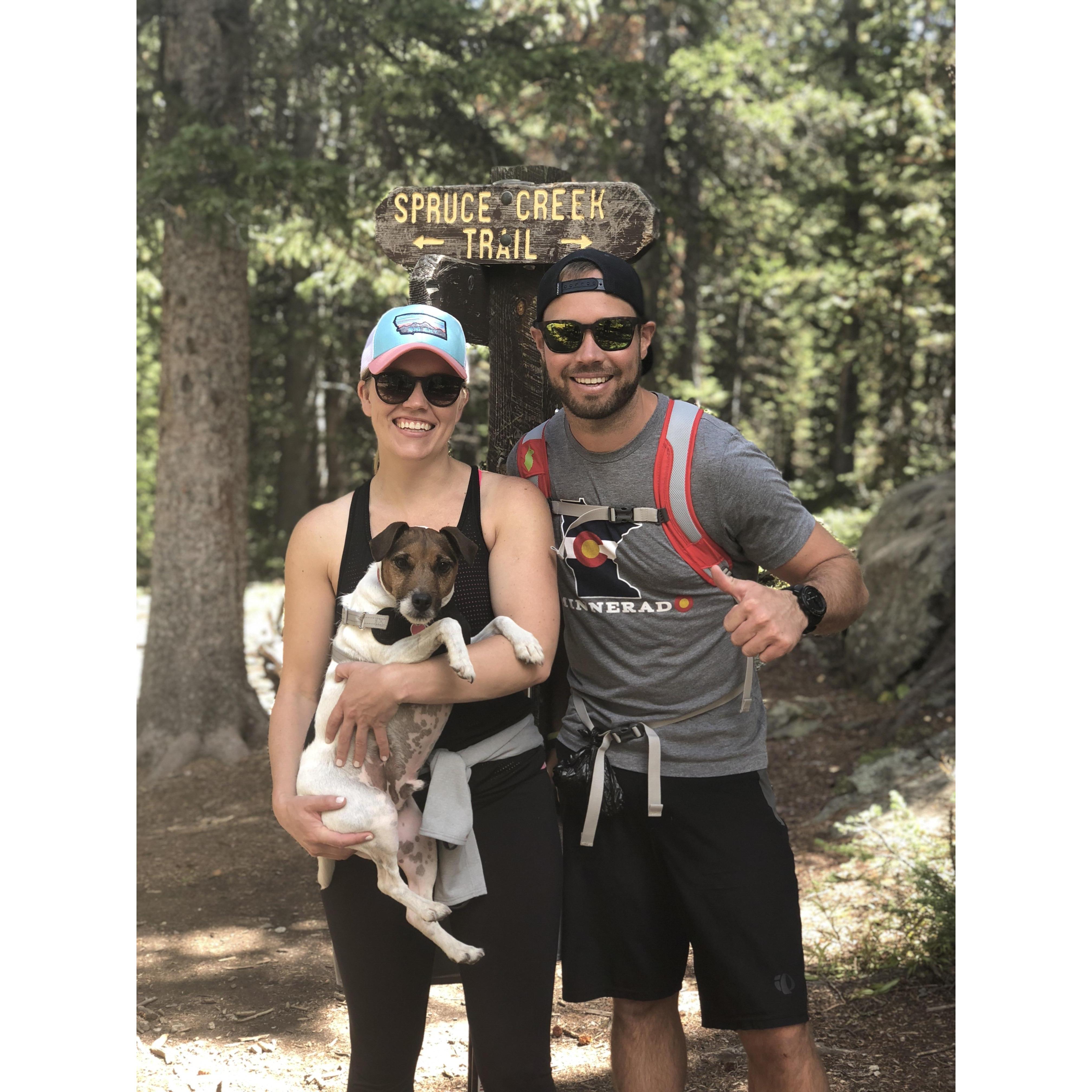 Lisa, Bode, & Bart - Summer in the Rockies - Summit County Colorado 2018