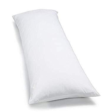 IZO All Supply Premium Hypoallergenic 20"x50" Firm Cushion Body Pillow for Adults, Side Sleeper Pillow Maternity Pillow Pregnancy Support