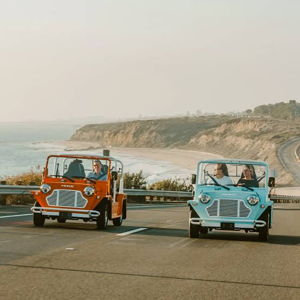 "Mini Moke" honeymoon island exploration adventure