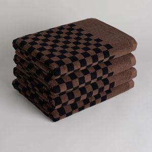 Shop BAINA | ROMAN Organic Cotton Pool Towel | Tabac + Noir · BAINA | Official Online Store | Join for 10% off*